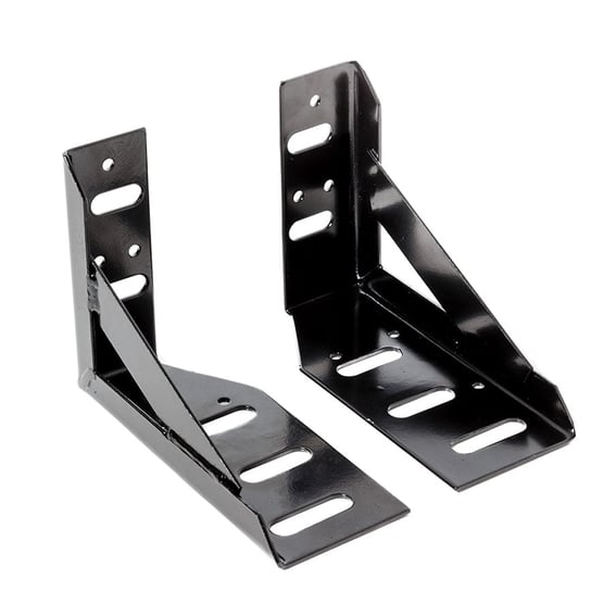 Adairs Black Bedhead Brackets - Set of 2