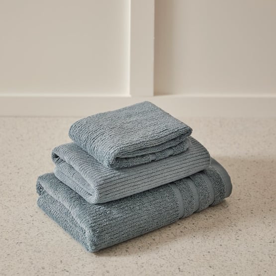 Flinders Sea Blue Towel Range