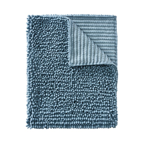 Microplush Sea Blue Bobble Bath Mat