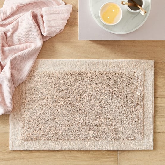 Nicola Beach Combed Cotton Bath Mat Range