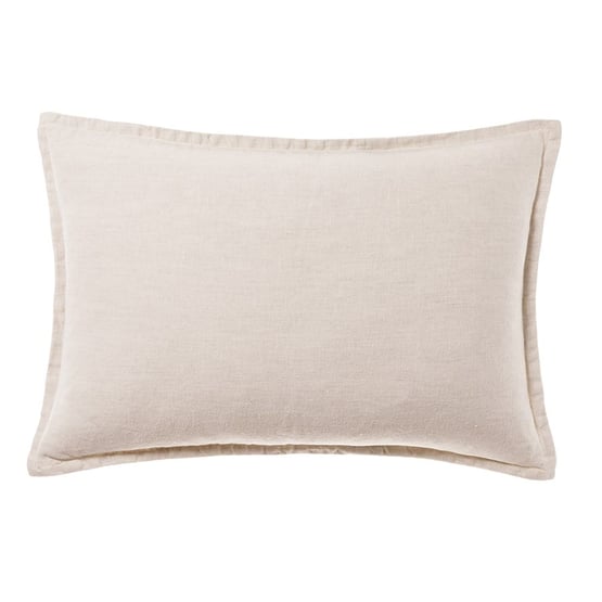 Belgian Linen Vintage Washed Linen Long Cushion
