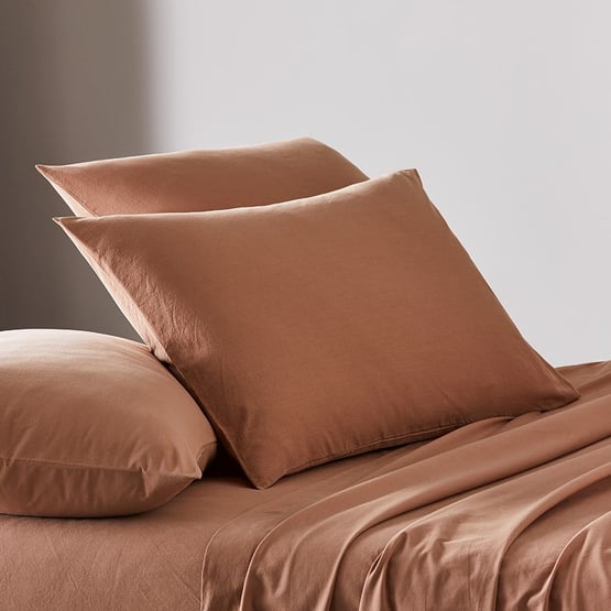 Stonewashed Cotton Earth Sheet Separates