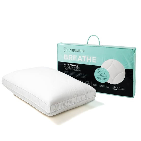 MiniJumbuk Breathe High Profile - Standard Pillow