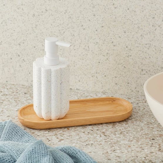 Devon Natural Oval Ashwood Tray