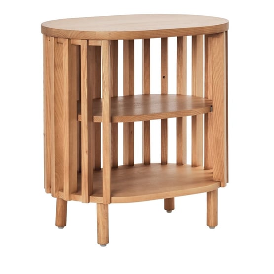 Slat 3 Shelf Bedside Table