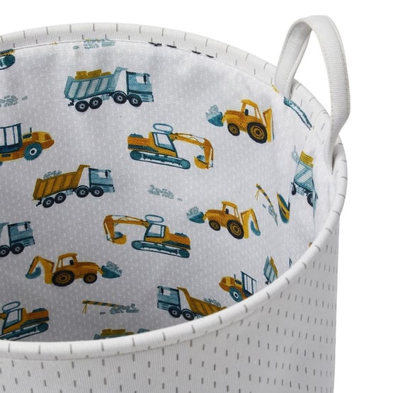 Under Construction Designer Printed Baskets