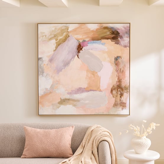 Oasis Memphis Blush Multi-Direct Canvas