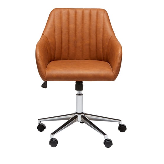 Munich Tan Desk Chair  