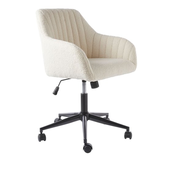 Munich Teddy Beige Desk Chair