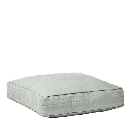 Vintage Washed Linen Eucalyptus Floor Cushion