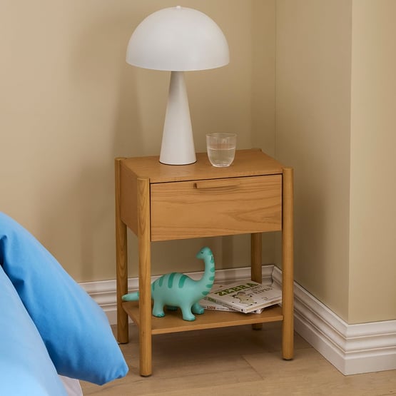 Noah Natural Bedside Table