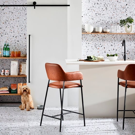 Rhodes Brandy Counter Stool