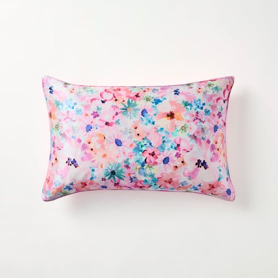 Pure Silk Lottie Floral Pillowcase