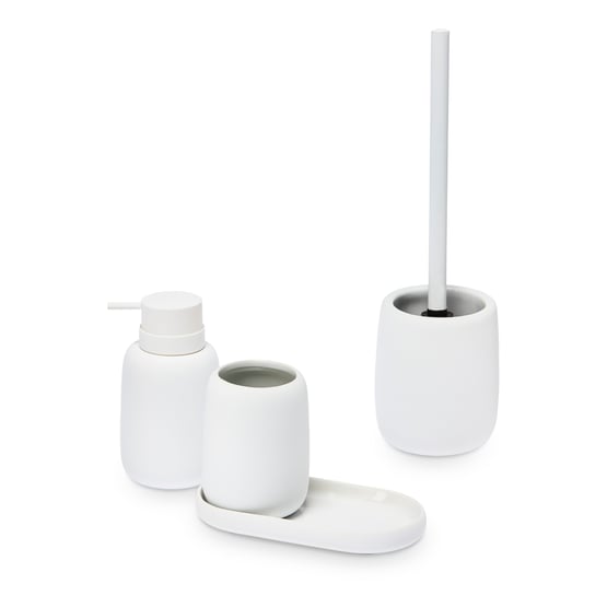 Felix White Bathroom Accessories