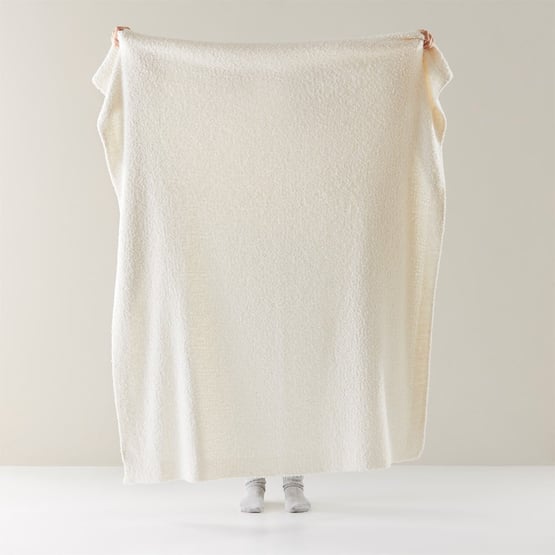 Manhattan Natural Boucle Throw