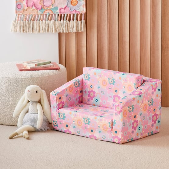 Poppy Floral Flip Out Sofa