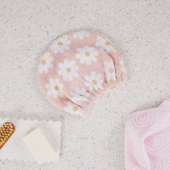 Daisy Floral Kids Hair Towel