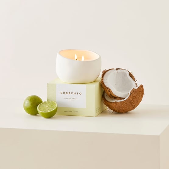 Sorrento Coconut & Lime Candle 400g