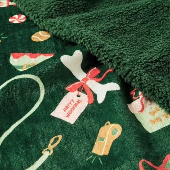 Maisy Festive Best Friends Green Pet Blanket