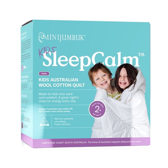 Sleep Calm Kids Cool Wool Cotton Quilt
