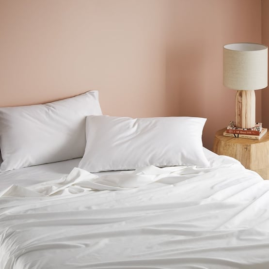 Worlds Softest Cotton White Sheet Set