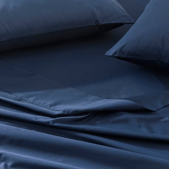 Worlds Softest Cotton Navy Sheet Set