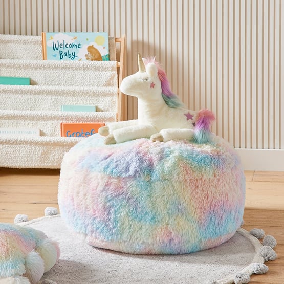 Snuggly Rainbow Floor Cushion 