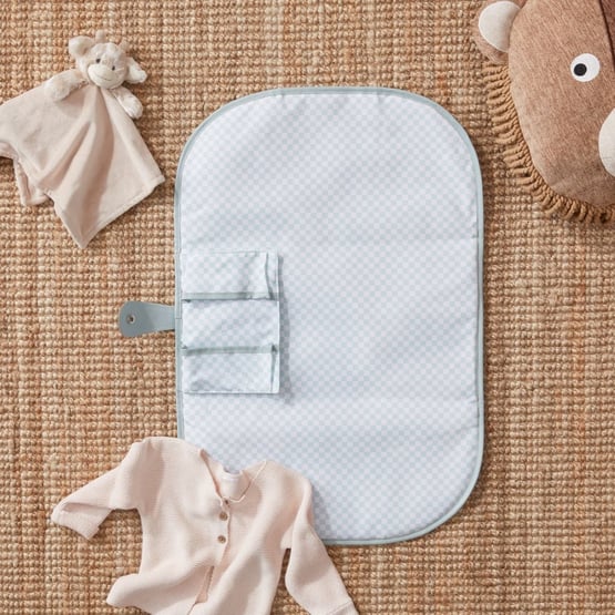 Soft Check Travel Change Mat