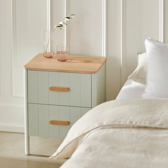 Harley Seafoam Bedside Table