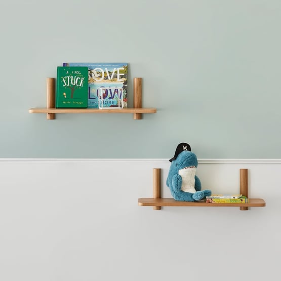 Noah Natural Wall Shelf Pack of 2