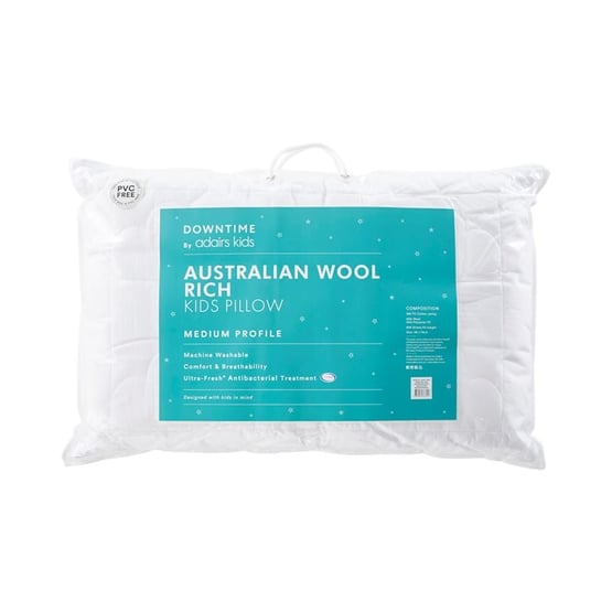 Kids Australian Wool Rich Pillow 