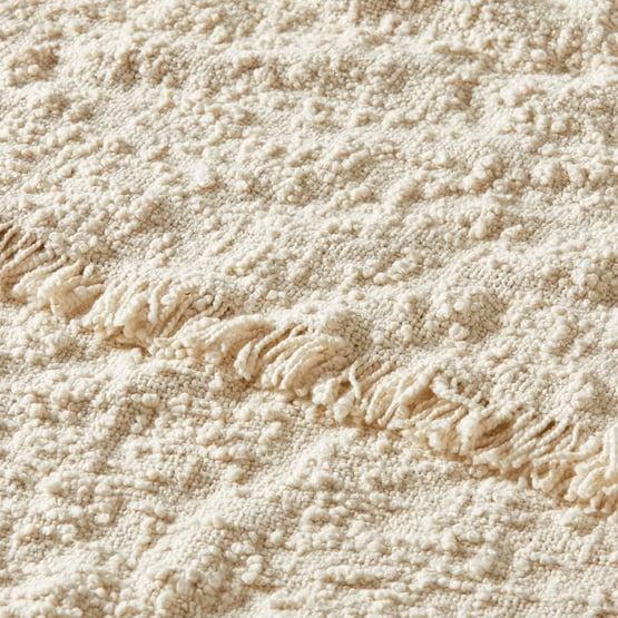 Leiden Natural Boucle Throw