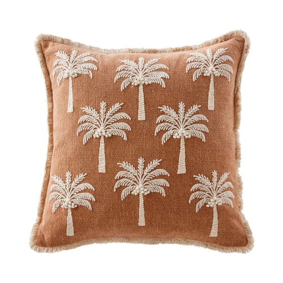Coconut Palm Brown Cushion