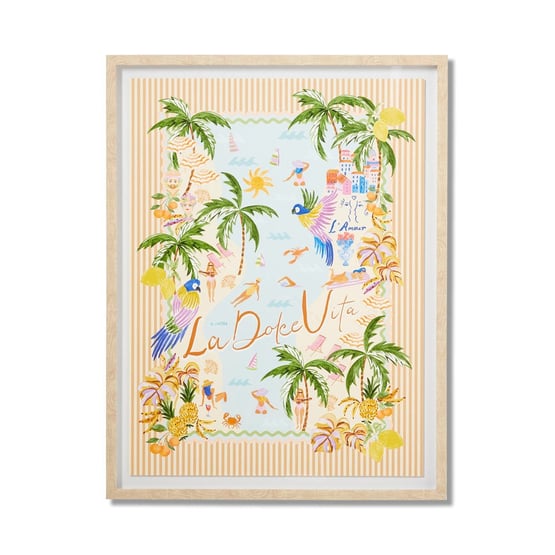 La Dolce Vita Large Holiday Wall Art