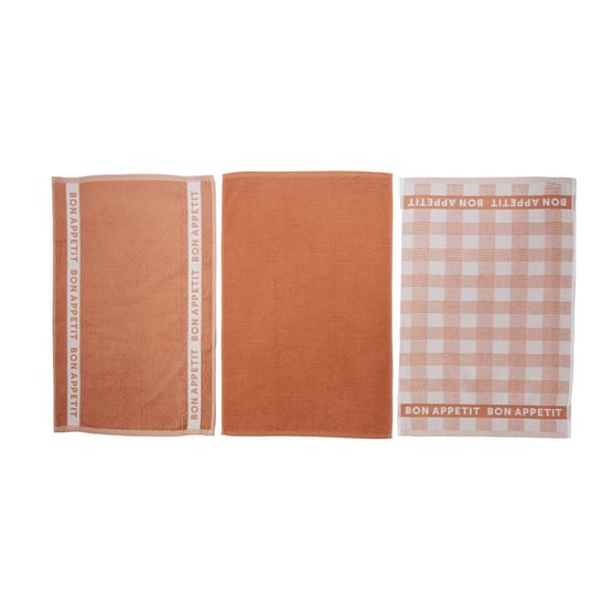 Australian Cotton Earth Tea Towel Pack of 3