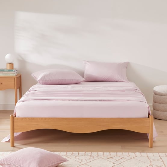 Worlds Softest Cotton Orchid Fitted Sheet Separates