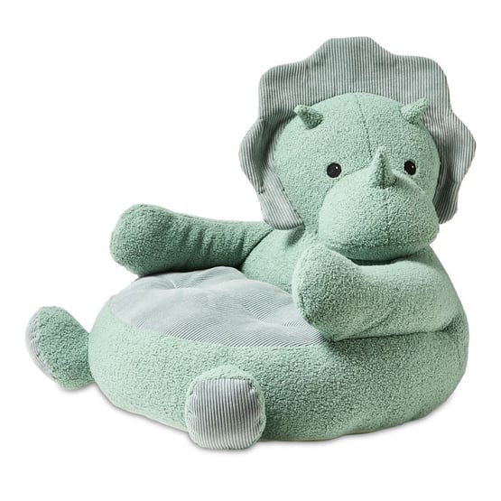 Trip Triceratops Sage Cuddle Chair