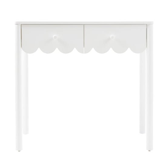 Sadie Scallop White Desk