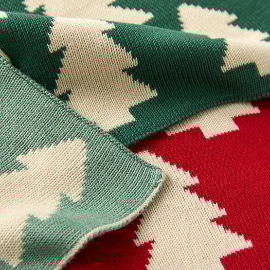 Dallas Bamboo Merry & Bright Knitted Washcloths Pack of 3