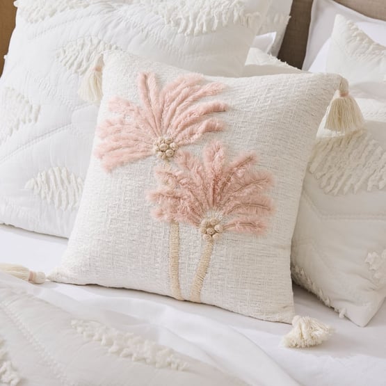 Falls Palm Pink Cushion