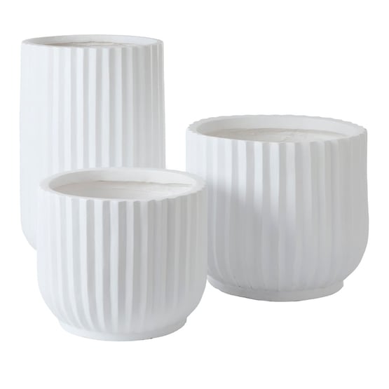 Apollo Warm White Pot