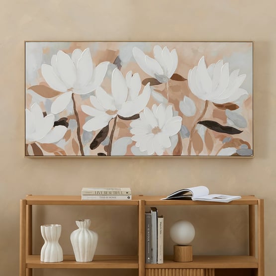 Floral Life Flower Garden Wall Art