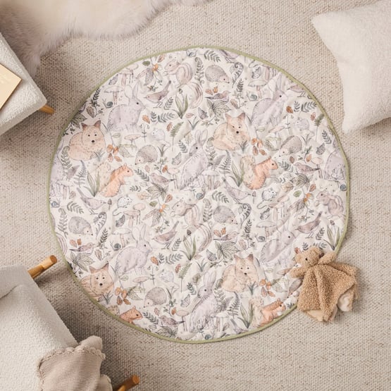 Forest Friends Nursery Play Mat