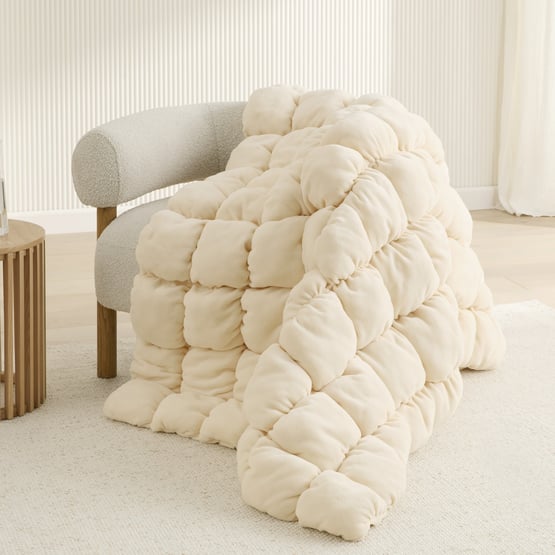 Marshmallow Natural Throw