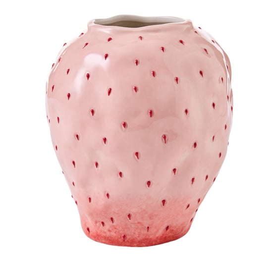 Strawberry Vase Pink