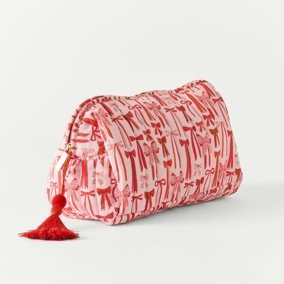 Summer Bows Cosmetic Bag