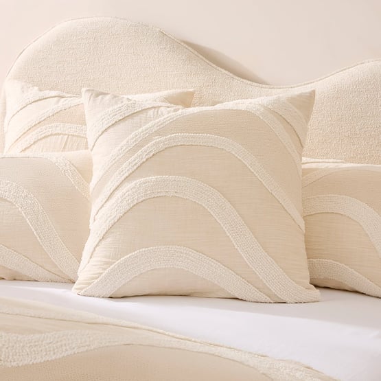 Capri Chai Tufted Pillowcases