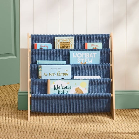 Kai Cord Blue Bookshelf