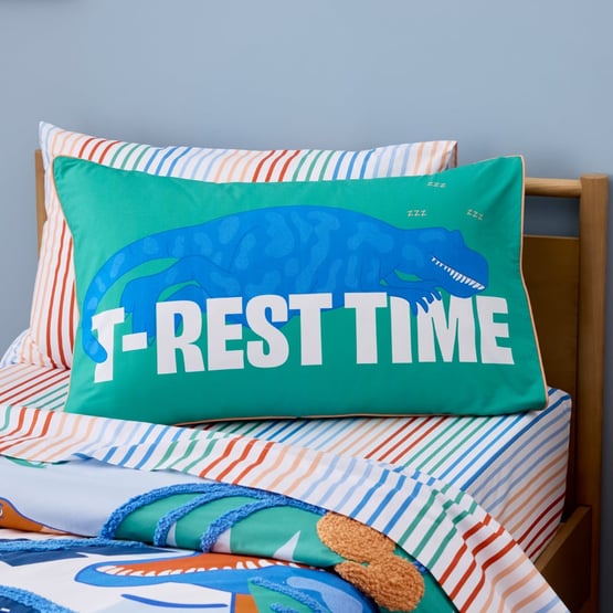 T-Rest Time Text Pillowcase