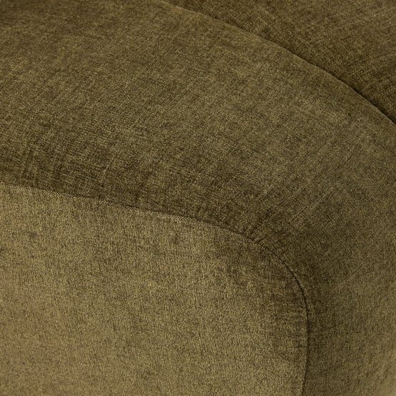 Sierra Olive Wedge Modular Lounge Chair